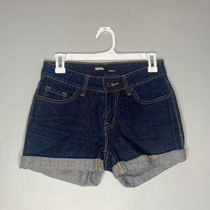 Urban Outfitters BDG Shortie Cuffed Jean Shorts D